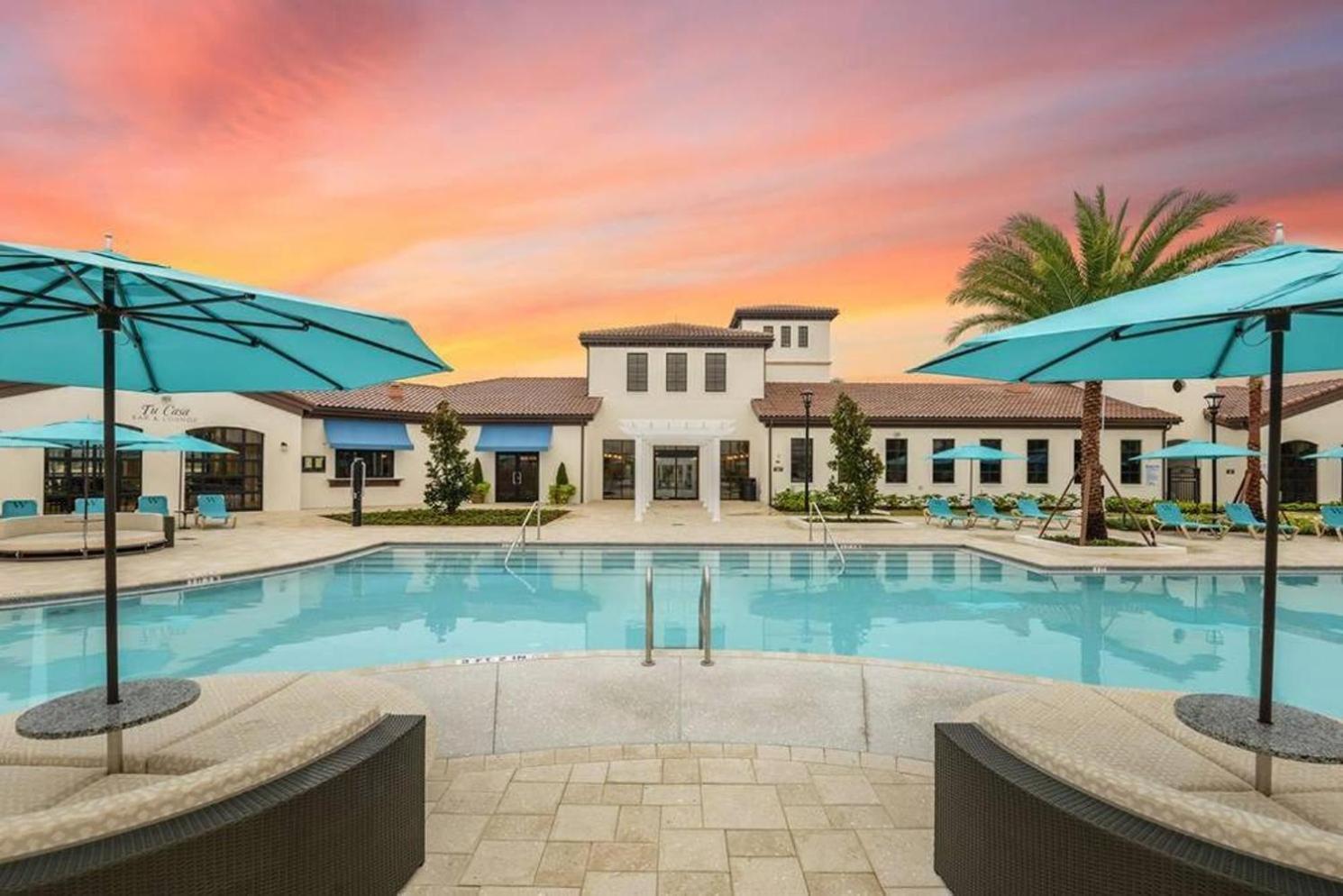 Townhome With Private Splash Pool Free Waterpark Kissimmee Exterior photo